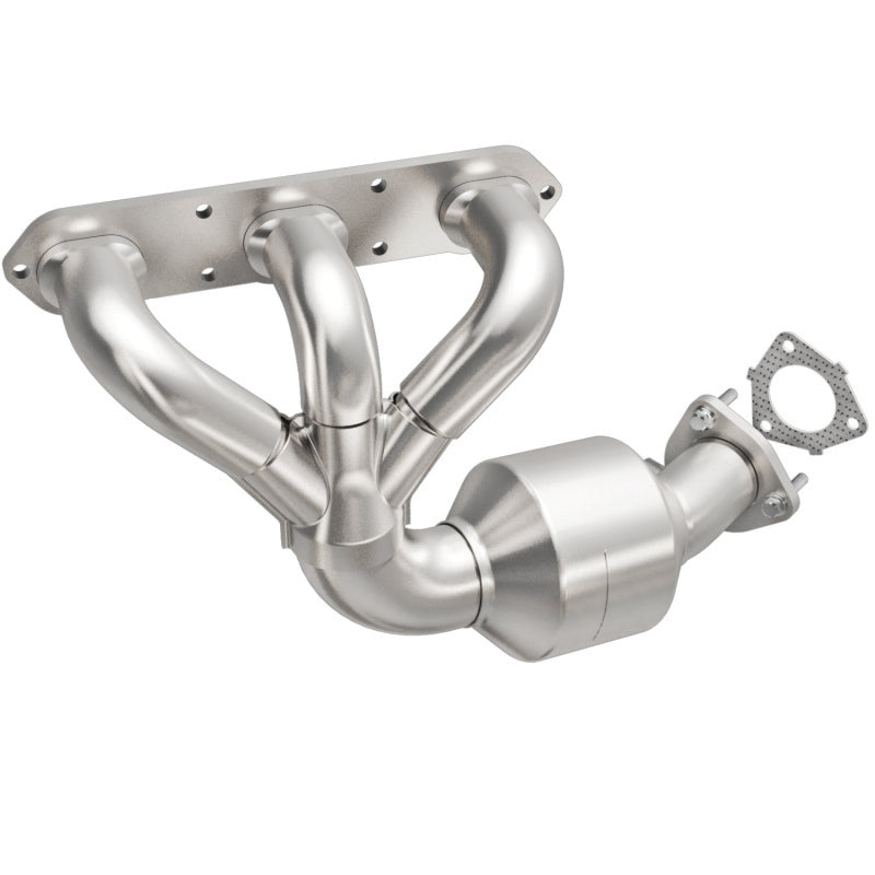 MagnaFlow Conv 06-08 Porsche Cayman DF SS OEM Grade Passenger Side Catalytic Converter w/Header-thumbmail-1