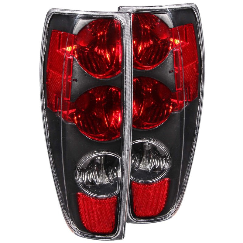 ANZO 2004-2012 Chevrolet Colorado Taillights Black-thumbmail-1