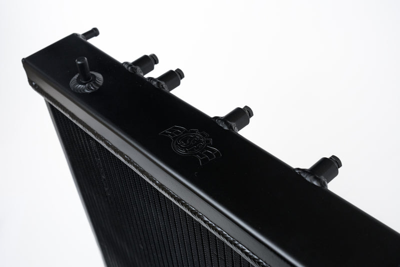 CSF 02-07 Subaru WRX/STI Radiator - Black Finish-thumbmail-2