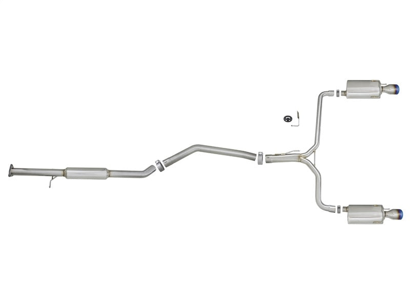 aFe Takeda 2.5-1.75in 304 SS Cat-Back Exhaust System 13-17 Honda Accord LX / EX / EX-L L4-2.4L-thumbmail-4