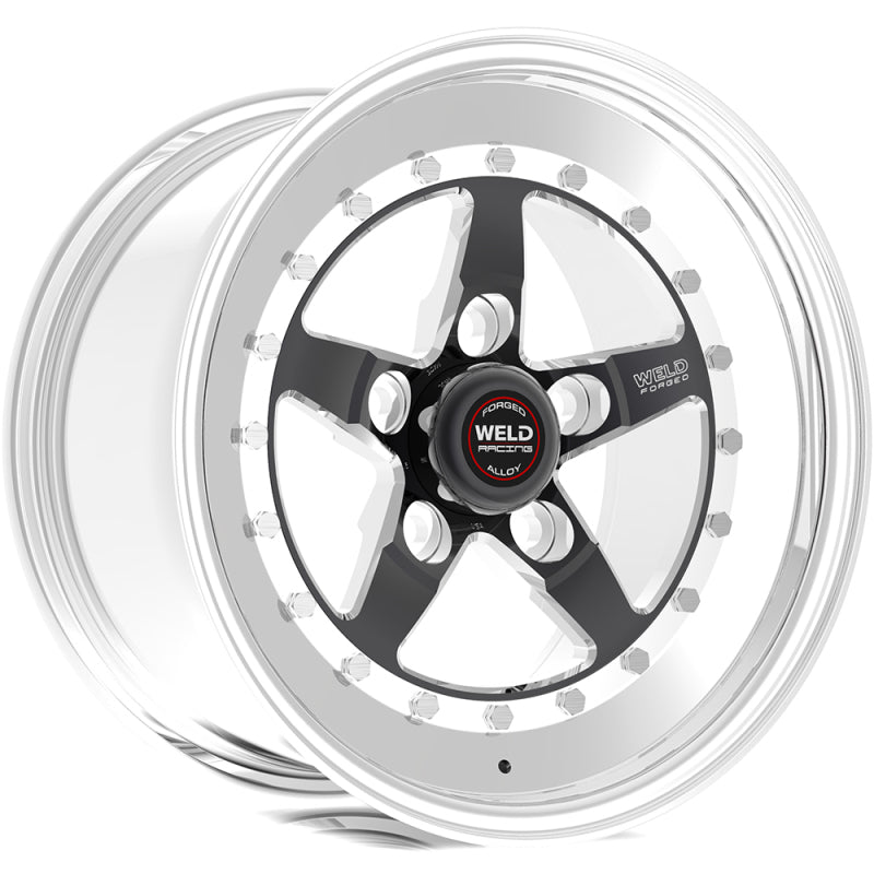 Weld Weldstar 15x8 / 5x4.5 BP / 4.5in. BS Black Wheel - Non-Beadlock-thumbmail-2