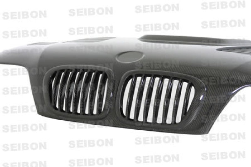 Seibon 01-05 BMW E46 M3 GTR Style Carbon Fiber Hood-thumbmail-2