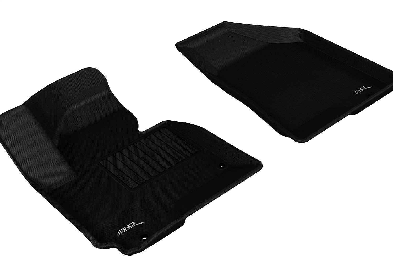 3D MAXpider 2011-2013 Kia Sportage Kagu 1st & 2nd Row Floormats - Black