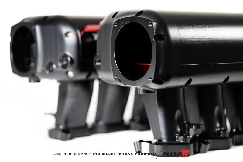 AMS Performance V10 Audi R8 / Lamborghini Huracan / Performante Billet Intake Manifold - CLR Anodize-thumbmail-12