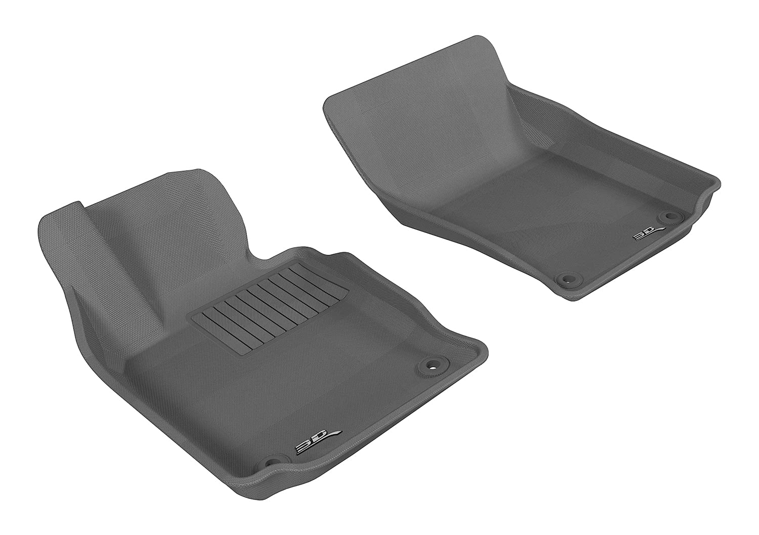 3D MAXpider 2010-2016 Porsche Panamera Kagu 1st & 2nd Row Floormats - Black