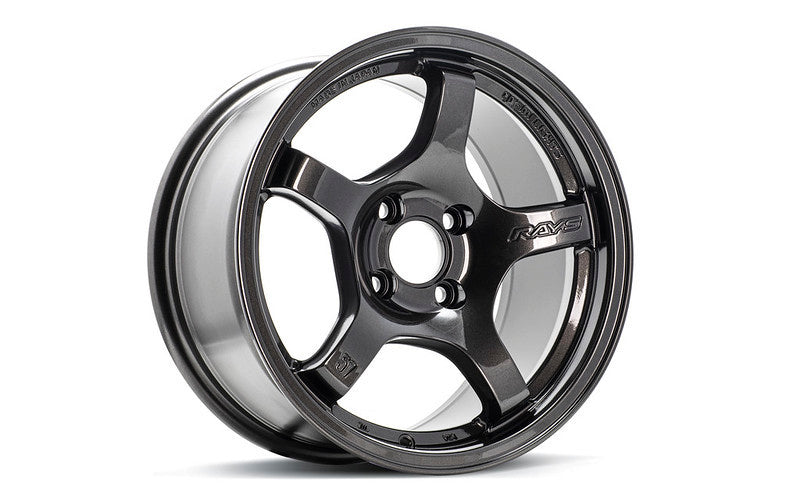 Gram Lights 57CR 15x8.0 +28 4-100 Super Dark Gunmetal Wheel-thumbmail-1