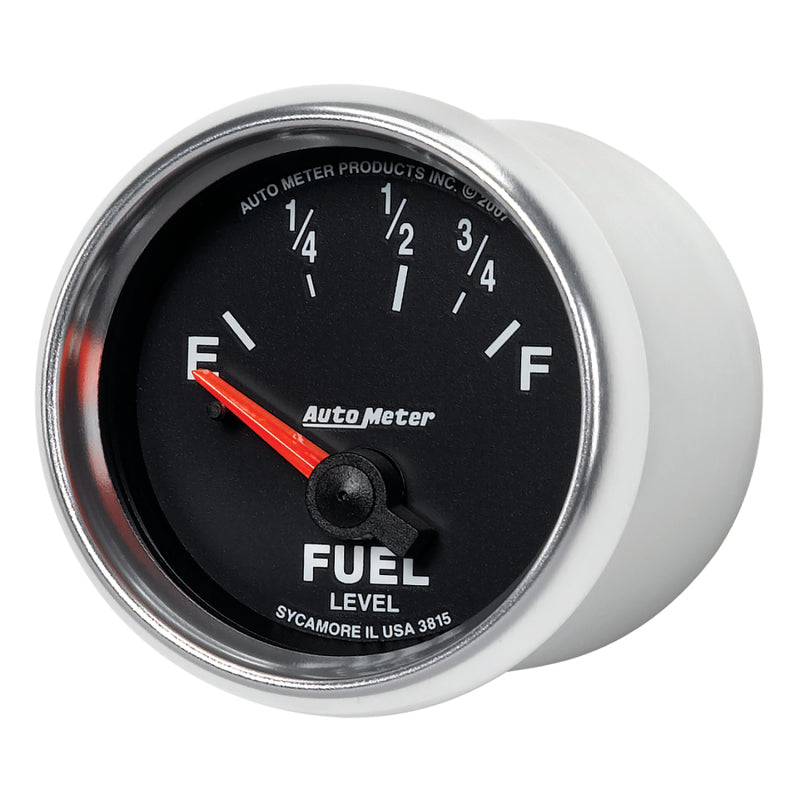 AutoMeter Gauge Fuel Level 2-1/16in. 73 Ohm(e) to 10 Ohm(f) Elec Gs-thumbmail-4
