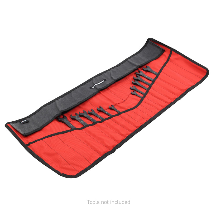 Go Rhino XVenture Gear Tool Roll - Small (4x4in. Closed) 12oz Waxed Canvas - Black-thumbmail-5