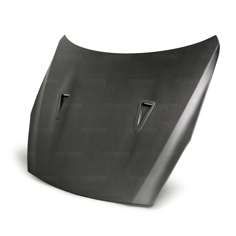 Seibon 09-10 Nissan Skyline R35 GT-R OEM-Dry Carbon Fiber Hood-thumbmail-3