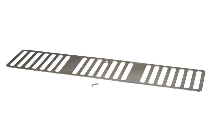 Kentrol 1997 Jeep Wrangler TJ Hood Vent - Polished Silver-thumbmail-1