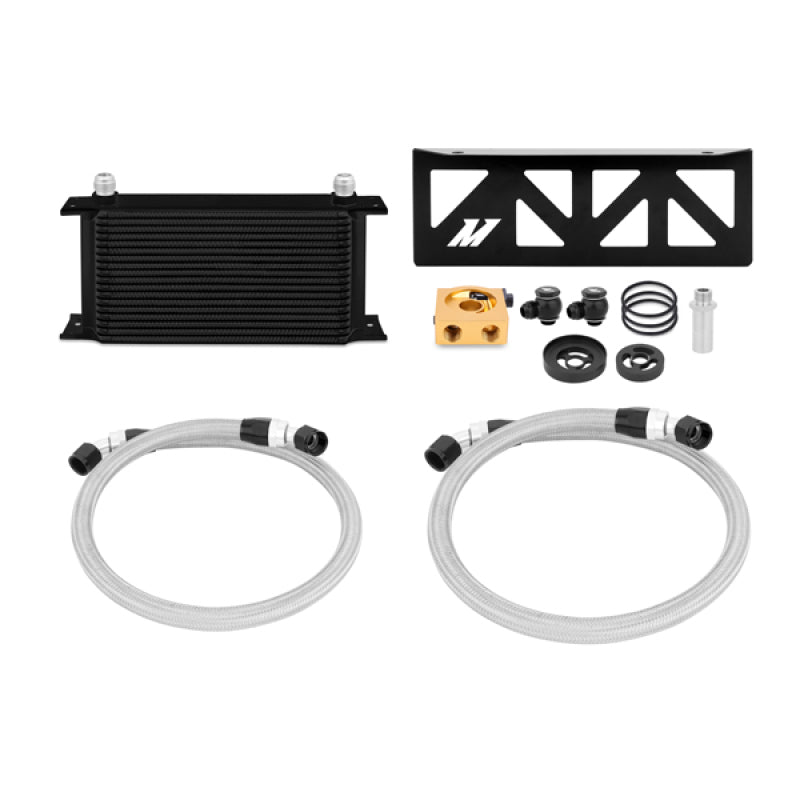 Mishimoto 13+ Subaru BRZ/Scion FR-S Thermostatic Oil Cooler Kit - Black-thumbmail-2