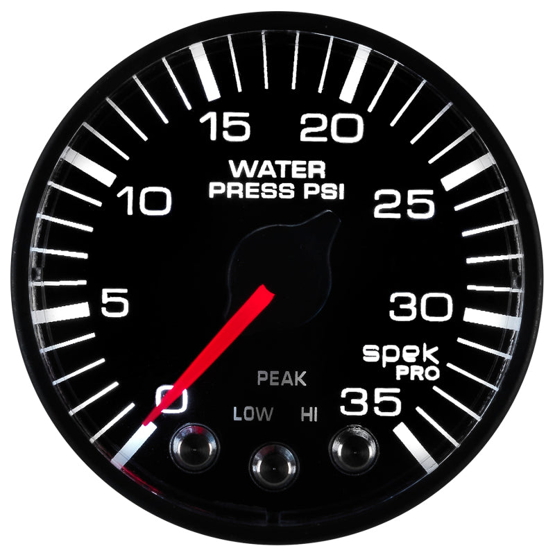 Autometer Spek-Pro 52.4mm 0-35 PSI Digital Stepper Motor Water Pressue Gauge-thumbmail-3