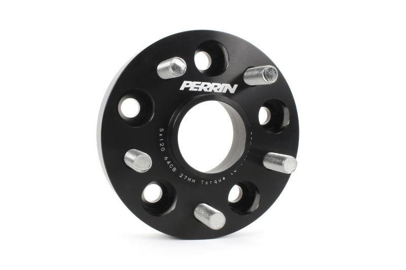 Perrin 17-18 Honda Civic Type R 64.1mm Hub 5x120 27mm Wheel Spacers (One Pair)-thumbmail-5