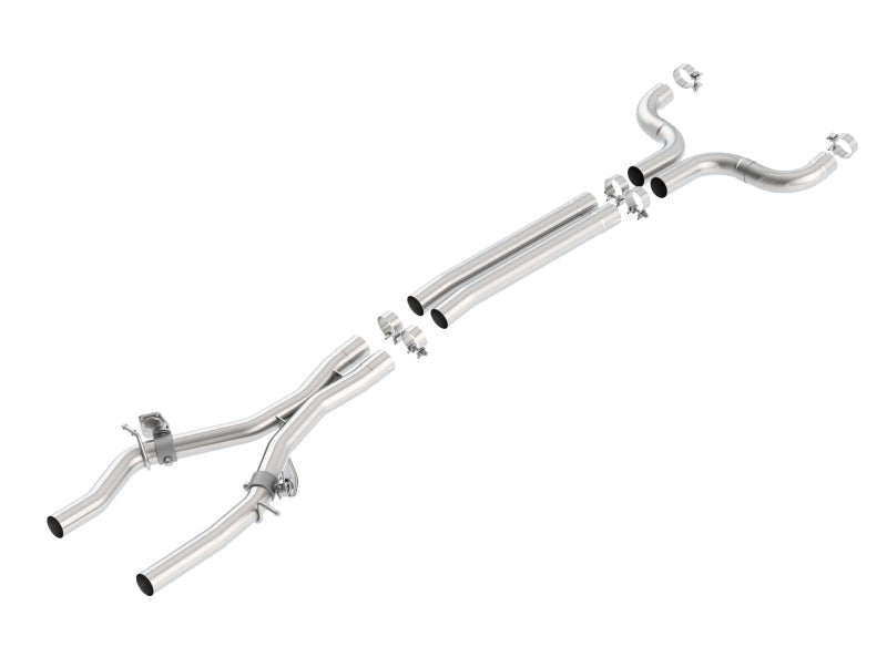 Borla 2016 Camaro SS 6.2L V8 X-Pipe w/ Mid Pipes w/ AFM Valves-thumbmail-2