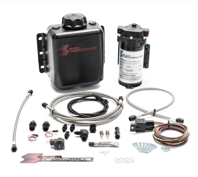 Snow Performance Stg 1 Boost Cooler Water Injection Kit TD (w/SS Braided Line & 4AN Fittings)-thumbmail-2