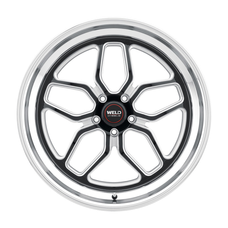 Weld S107 22X12 Laguna 5X127 ET-57 BS4.25 Gloss Black MIL Dia 78.1-thumbmail-2