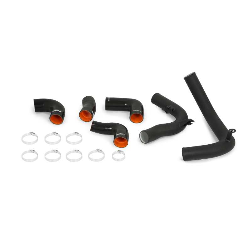 Mishimoto 2015+ Volkswagen MK7 GTI / Golf R Intercooler Pipe Kit Wrinkle Black-thumbmail-2