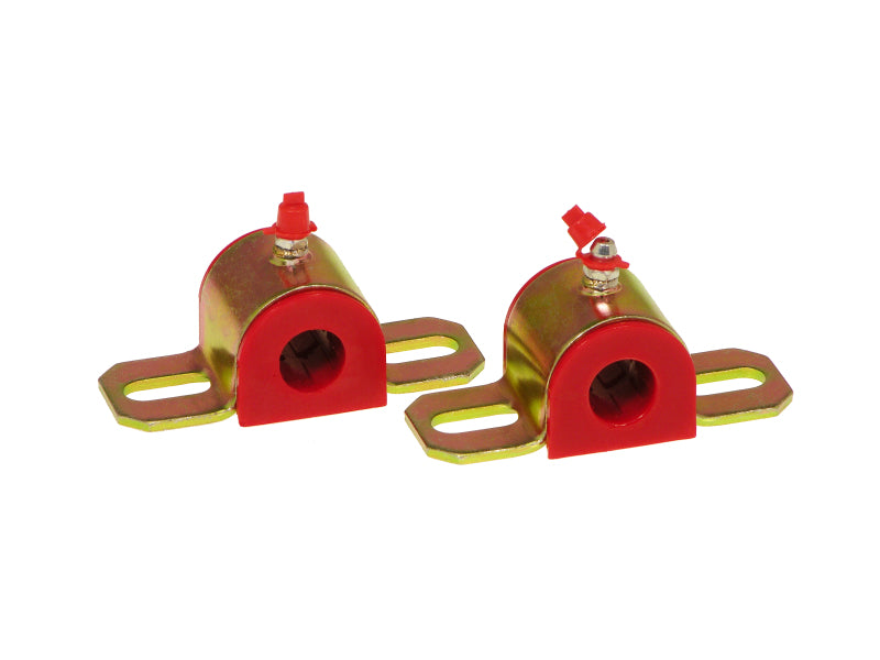 Prothane Universal Greasable Sway Bar Bushings - 17MM - Type A Bracket - Red-thumbmail-1