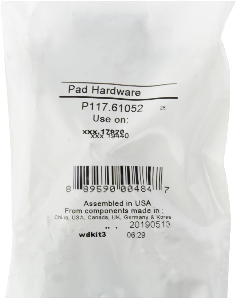 StopTech 15-18 Ford Mustang Front Street Brake Pads w/Shims & Hardware-thumbmail-4