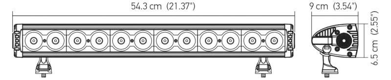 Hella Value Fit Design 12in LED Light Bar - Combo Beam-thumbmail-4