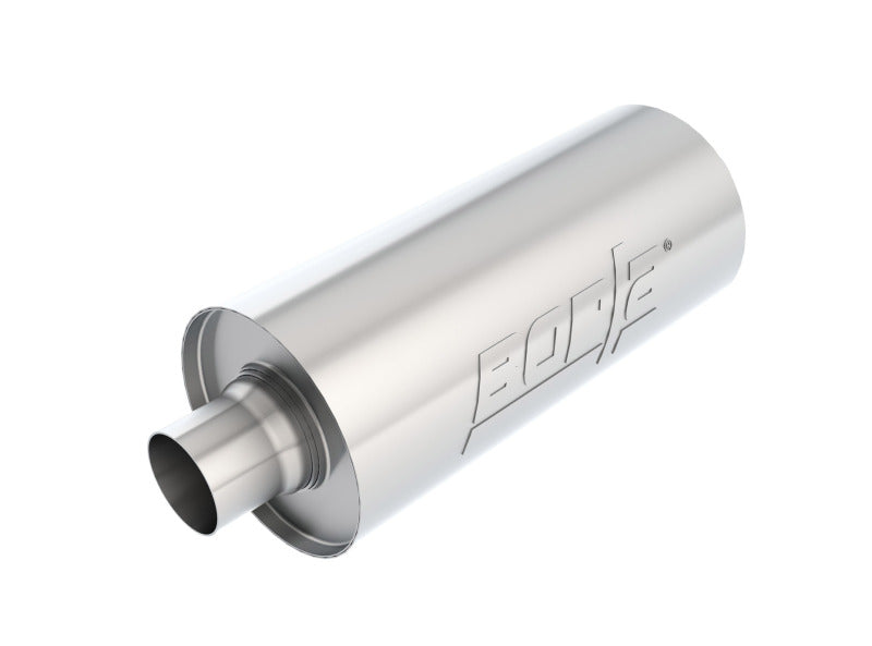 Borla Universal Performance 2.5in Inlet/Outlet Stainless Racing Muffler-thumbmail-2