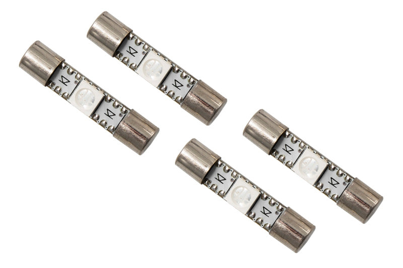 Diode Dynamics 28mm SMF1 LED Bulb - Green Set of 4-thumbmail-1