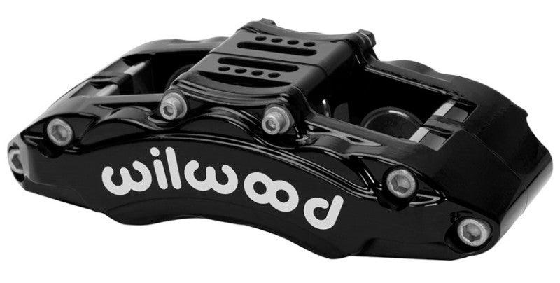 Wilwood Caliper - AT6 Lug Mount Black 1.75in/1.38in/1.38in Piston .75in Rotor - Right Side-thumbmail-1