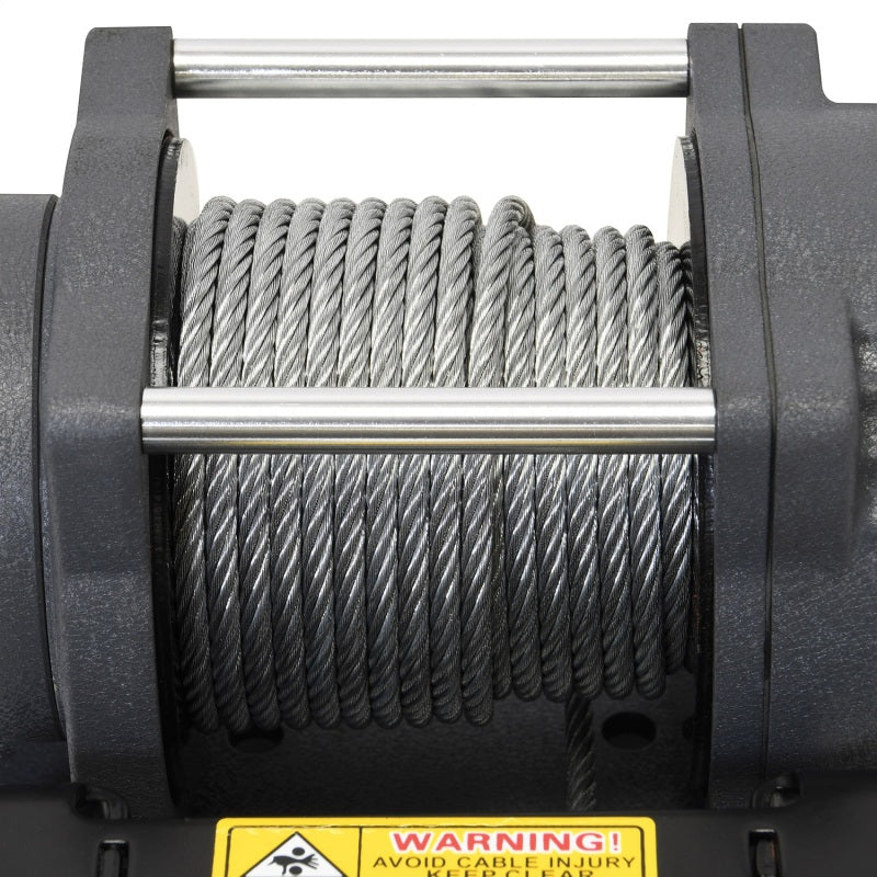 Superwinch 2500 LBS 12V DC 3/16in x 40ft Steel Rope Terra 2500 Winch - Gray Wrinkle-thumbmail-6