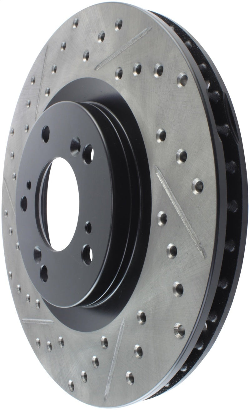 StopTech 00-09 S2000 Slotted & Drilled Right Front Rotor-thumbmail-6
