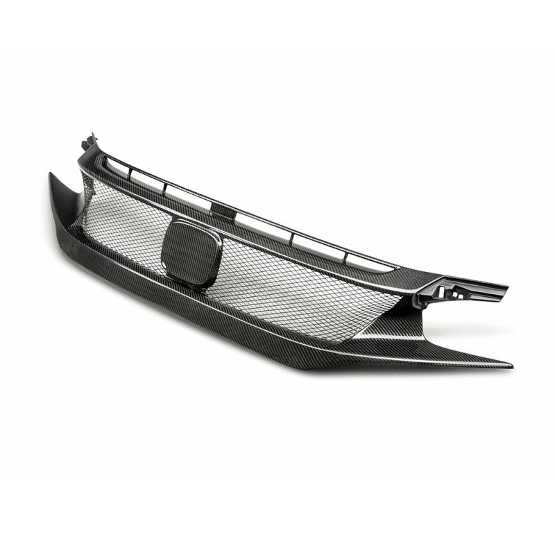 Seibon 17-18 Honda Civic Type R CV-Style Carbon Fiber Front Grill-thumbmail-3