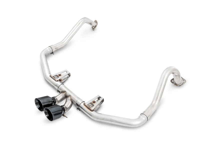 AWE Tuning Porsche 718 Boxster / Cayman Track Edition Exhaust - Diamond Black Tips-thumbmail-4