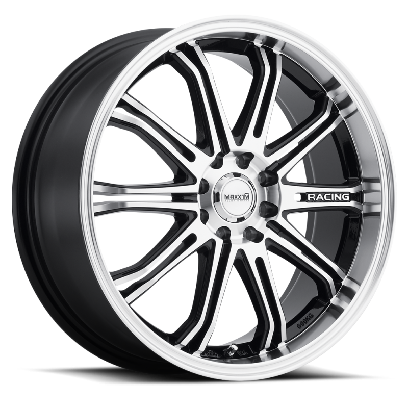 Maxxim Ferris 16x7 8x100/114.3 ET40 Black Machine Face-thumbmail-1