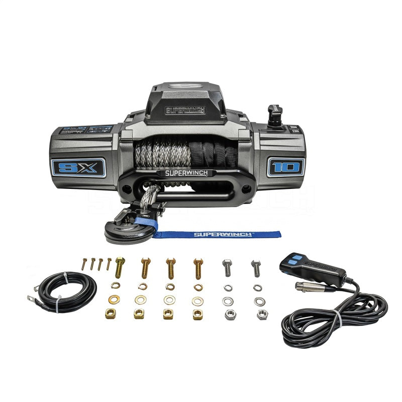 Superwinch 10000 LBS 12V DC 3/8in x 80ft Synthetic Rope SX 10000 Winch-thumbmail-9