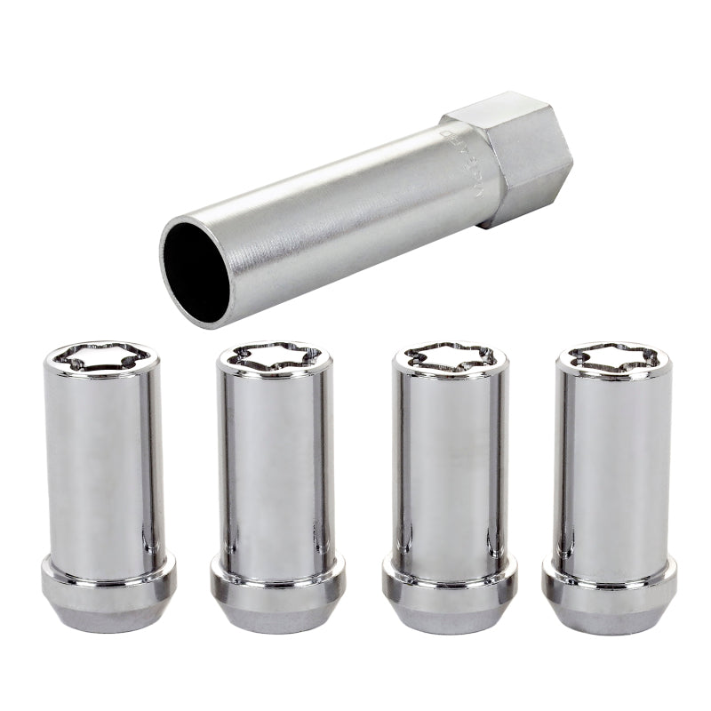 McGard Wheel Lock Nut Set - 4pk. (Tuner / Cone Seat) 1/2-20 / 13/16 Hex / 1.60in. Length - Chrome-thumbmail-7