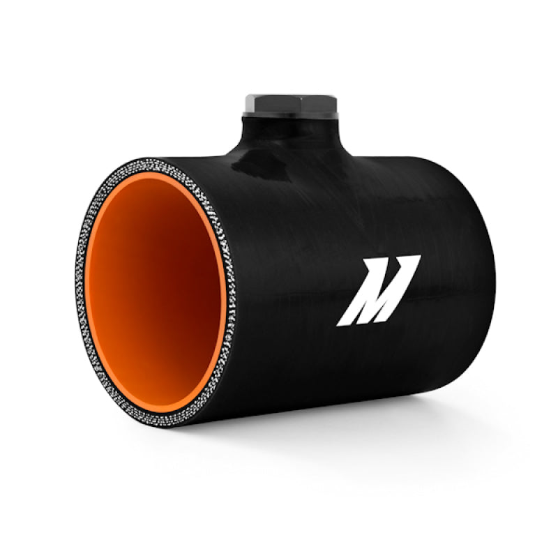 Mishimoto 3.0in Black Silicone Coupler w/ 1/8in NPT Bung-thumbmail-10