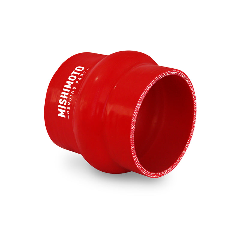 Mishimoto 3in. Hump Hose Silicone Coupler - Red-thumbmail-2