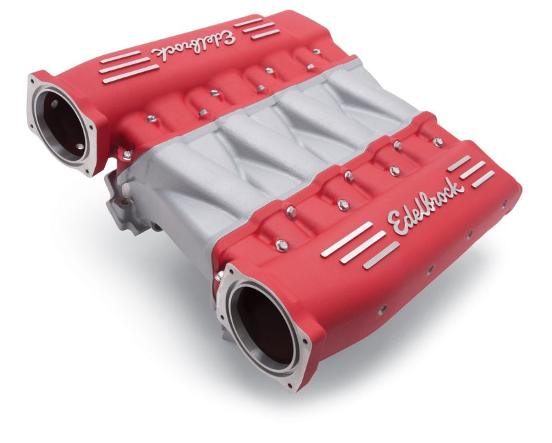 Edelbrock Manifold Chevy Ls LS3 Cross Ram w/ Red Plenums-thumbmail-2