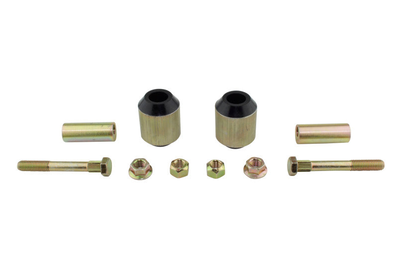 Whiteline Plus 04/91-05/01 BMW 3 Series Rear Lower/Upper Outer Control Arm Bushing Kit (Camber Adj)-thumbmail-3