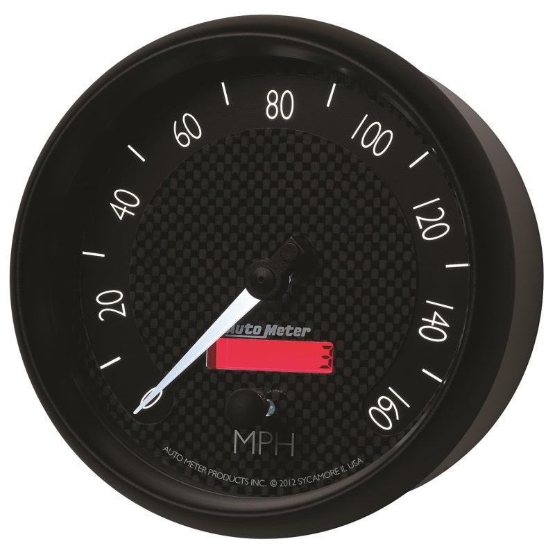 Autometer GT Series 5in In Dash 0-160 MPH Electronic Programmable Speedometer-thumbmail-2