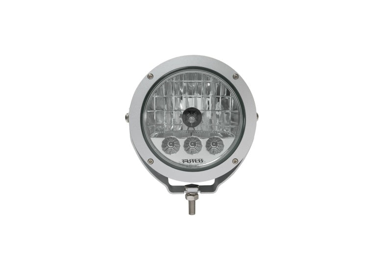 Putco HID Lamp w/3 LED DayTime Running Lights - 6in Silver Housing w/ Clear Lens HID Off Road Lamps-thumbmail-2