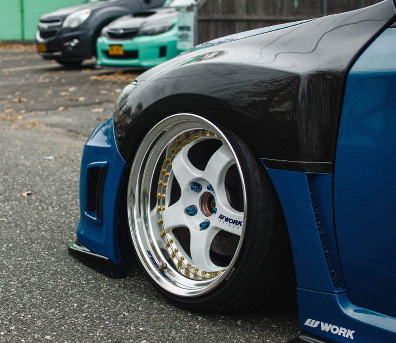 Seibon 08-10 Subaru Impreza STi 10mm Wider Carbon Fiber Fenders-thumbmail-4