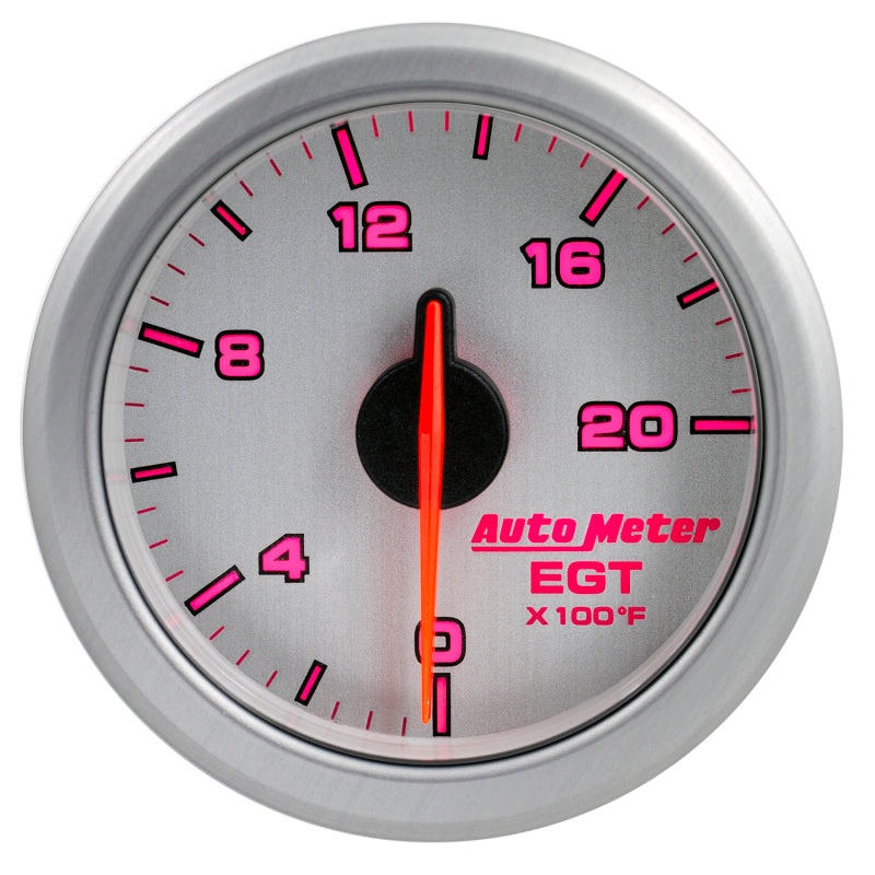 Autometer Airdrive 2-1/16in EGT Gauge 0-2000 Degrees F - Silver-thumbmail-3