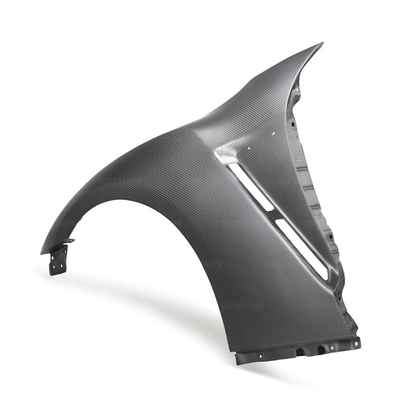 Seibon 09-10 Nissan GT-R R35 OEM Dry Carbon Fiber Fenders-thumbmail-2