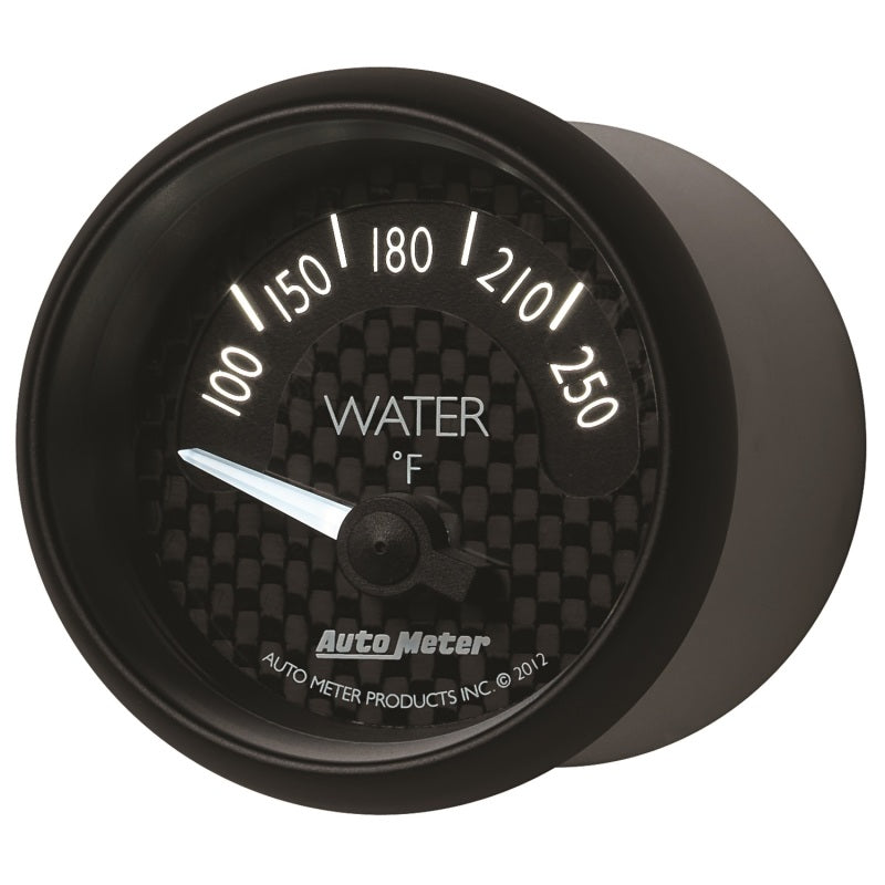 Autometer GT Series 52mm Short Sweep Electronic 100-250 Deg F Water Temperature-thumbmail-4