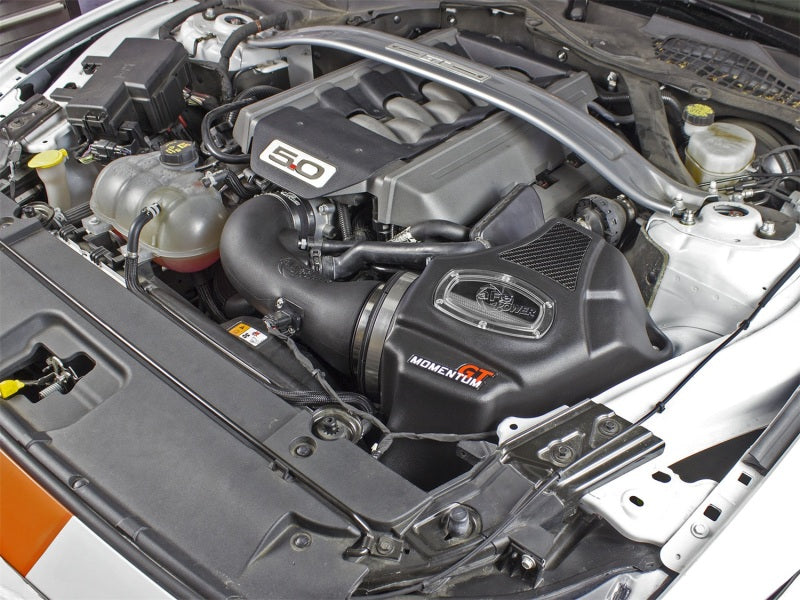 aFe Momentum GT Pro Dry S Intake System 2015 Ford Mustang GT V8-5.0L-thumbmail-2