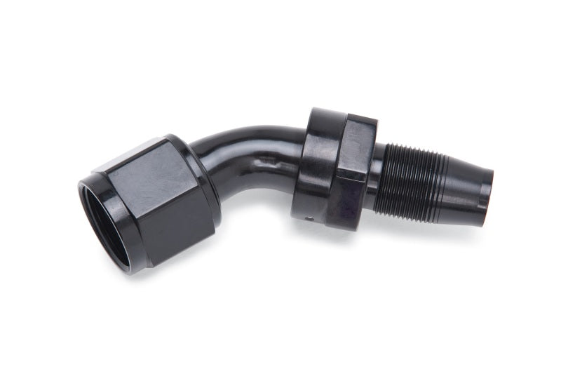 Russell Performance -6 AN 45 Degree Hose End Without Socket - Polished and Black-thumbmail-3