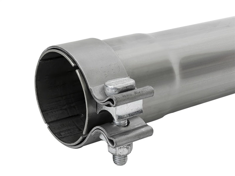 aFe MACH Force-Xp 409 SS Muffler Pipe 2.5in. Inlet/Outlet / 14in. Body / 20in. Length-thumbmail-4