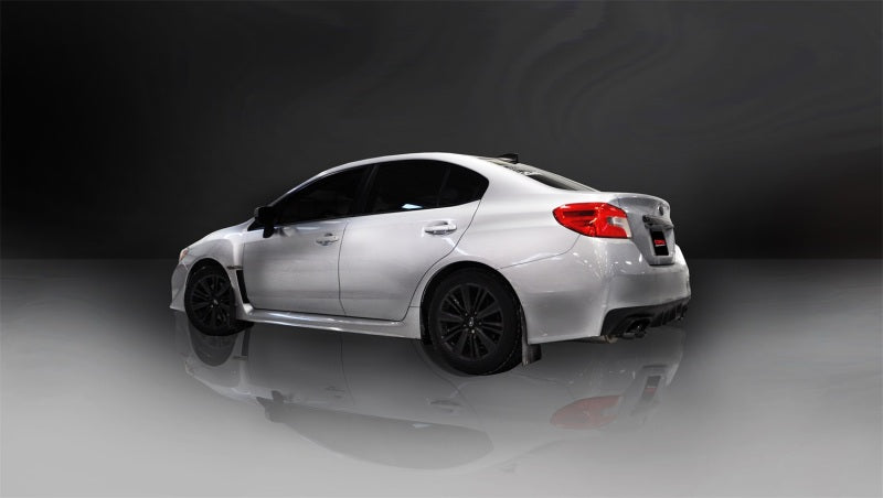 Corsa 2015 Subaru WRX Cat Back Exhaust, Black Quad 3.5in Tips *Sport*-thumbmail-5