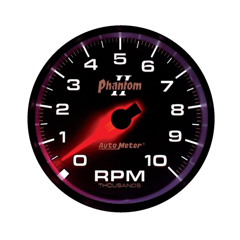 Autometer Phantom II 3-3/8in 10000 RPM In-Dash Tachometer-thumbmail-2