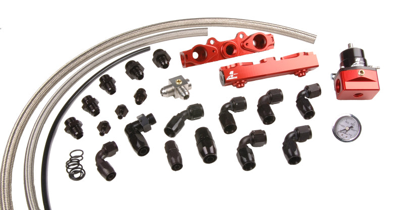 Aeromotive 04-06 2.5L Side Feed Injector Subaru STI Fuel Rail Kit-thumbmail-2